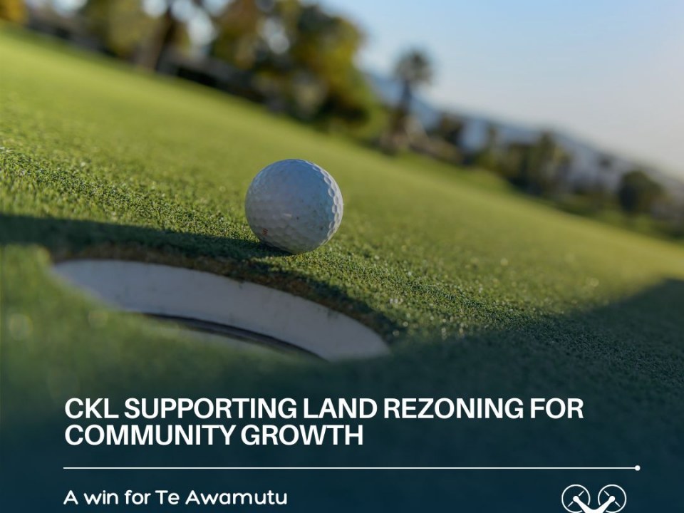 CKL Supporting Land Rezoning for Community Growth