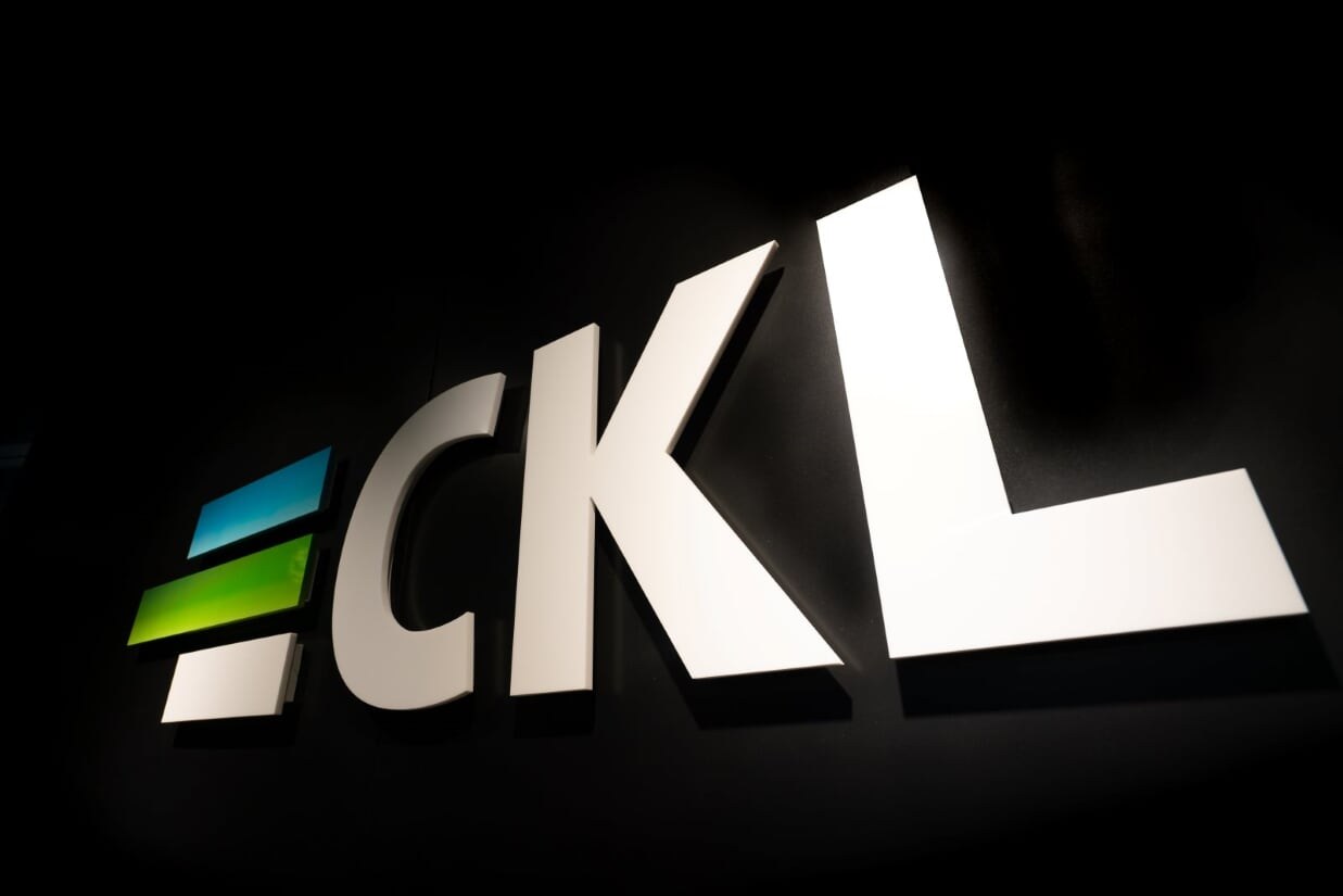 CKL logo on the wall