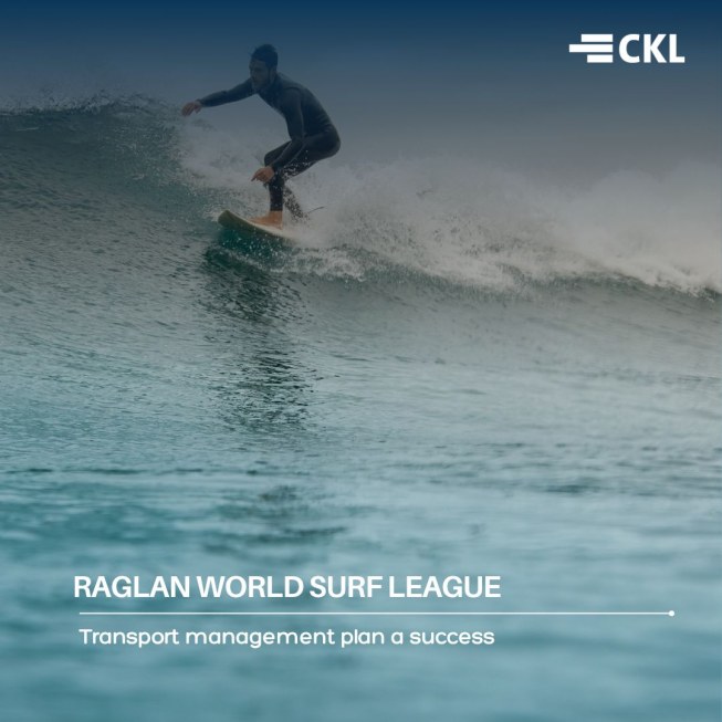 CKL Supports Transportation Planning for World Surf League Championships in Raglan