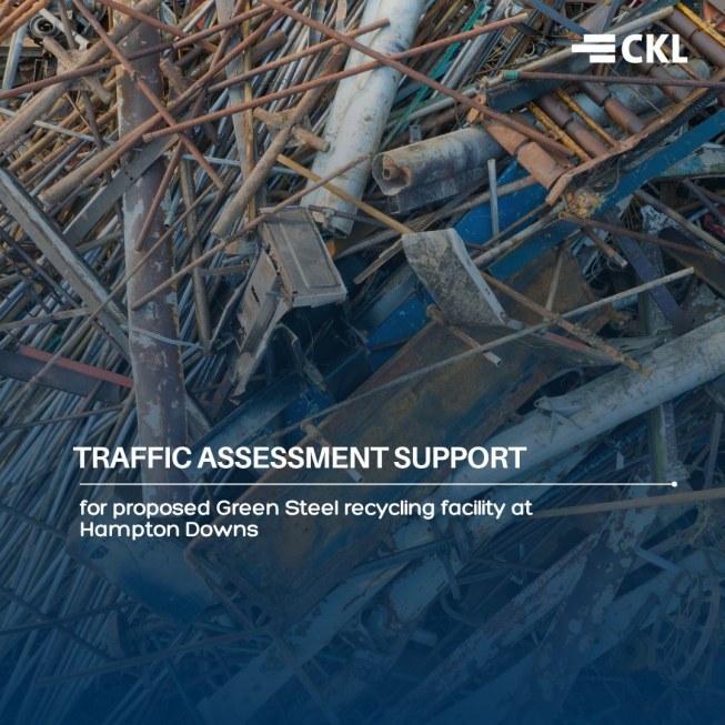 CKL Supports Traffic Assessment for Hampton Downs Green Steel Recycling Facility