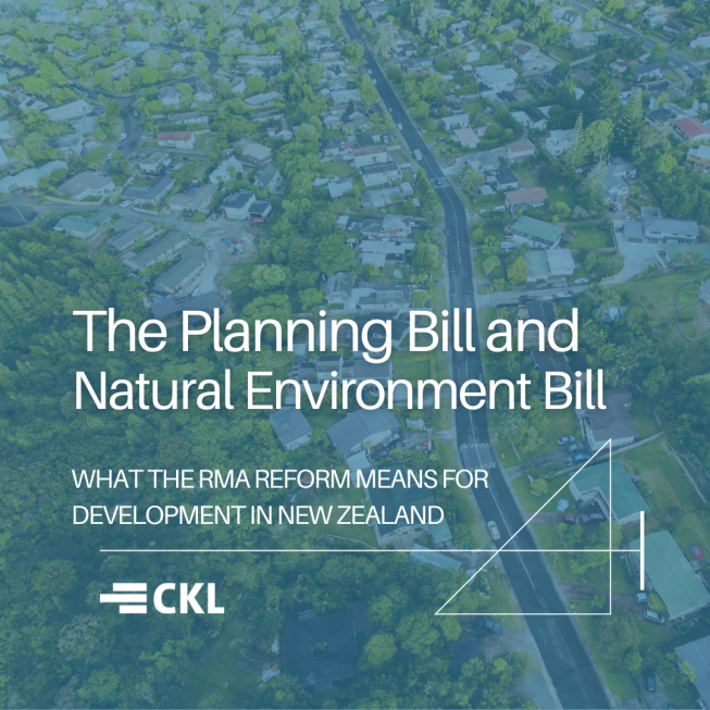 The Planning Bill and Natural Environment Bill: What the RMA Reform Means for Development in NZ
