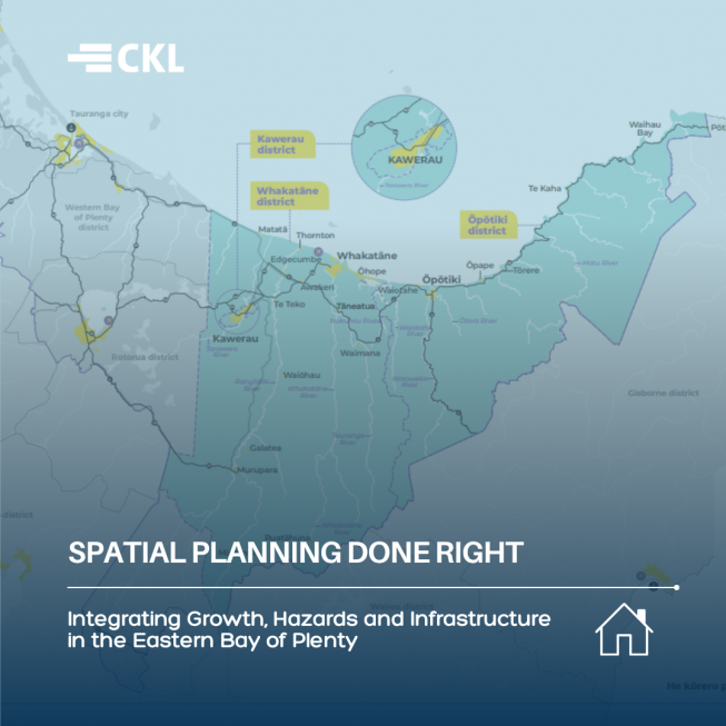Spatial Planning Done Right: Integrating Growth, Hazards and Infrastructure in the Eastern BOP