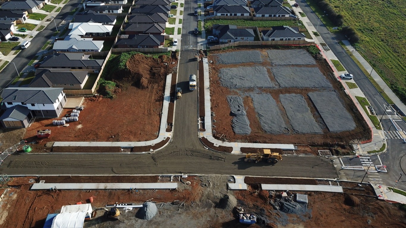 Aerial shot subdivision