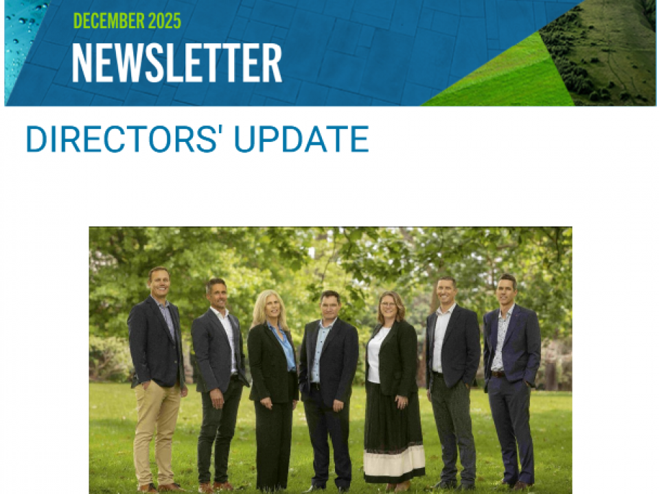 Directors’ Update – December 2025