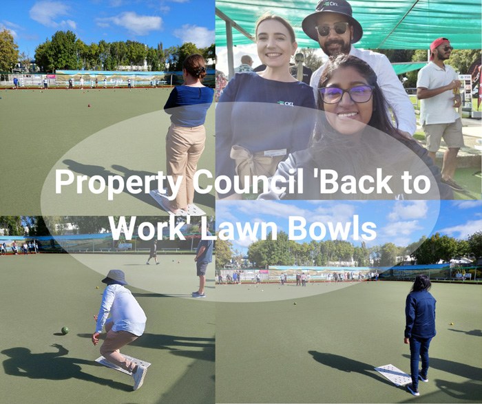 Property Council’s Back to Work Lawn Bowls