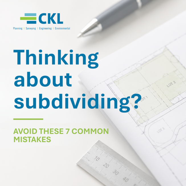 Thinking About Subdividing? Avoid These 7 Common Mistakes