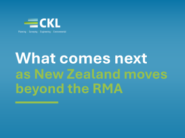 What comes next as New Zealand moves beyond the RMA