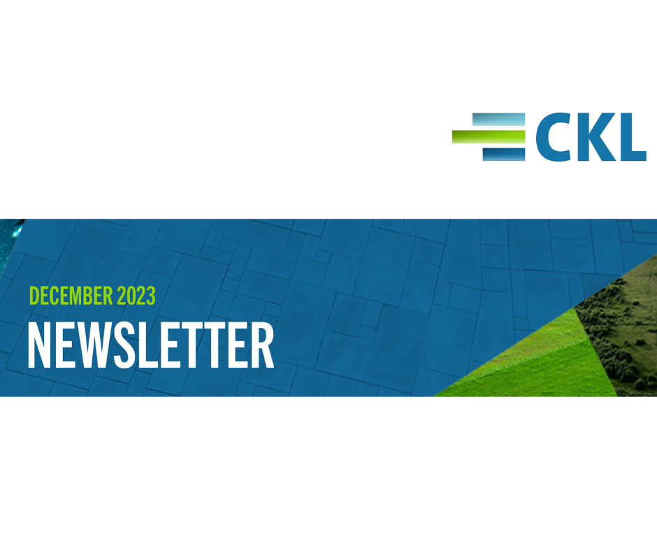 CKL’s December 2023 Newsletter