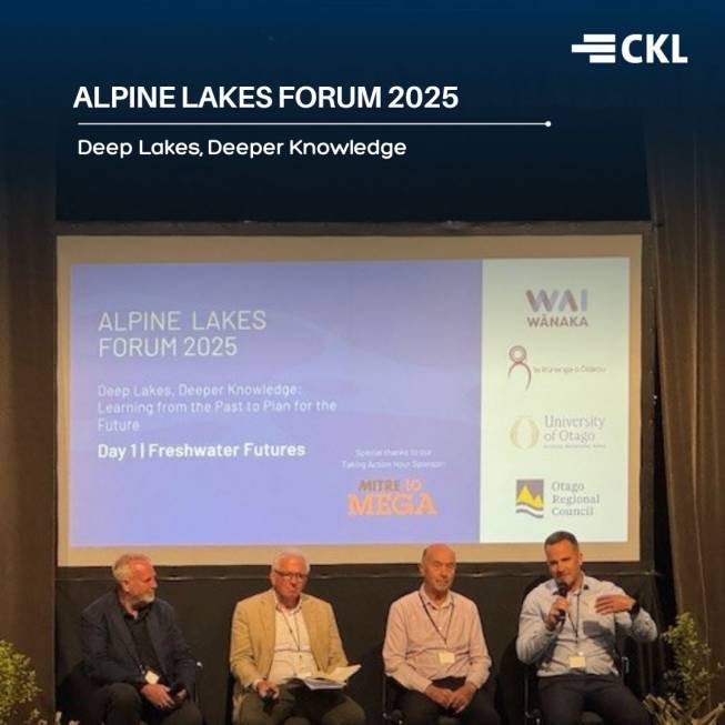 CKL Presents Nature-Based Stormwater Solutions at Alpine Lakes Forum 2025