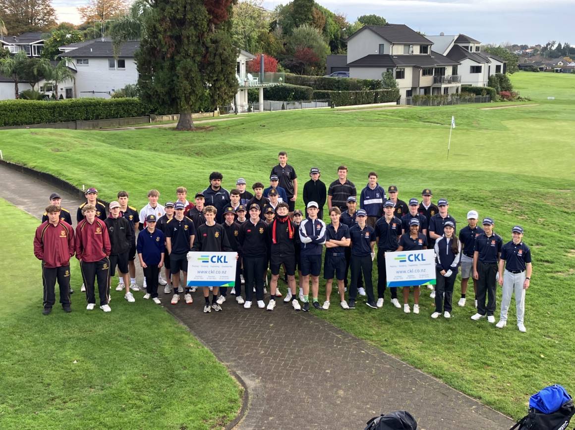CKL supports school golf scene with Waikato Golf Association